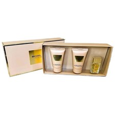 Michael Kors Pour Femme 3 Pc Mini Gift Set EDP Splash Lotion Shower Gel New