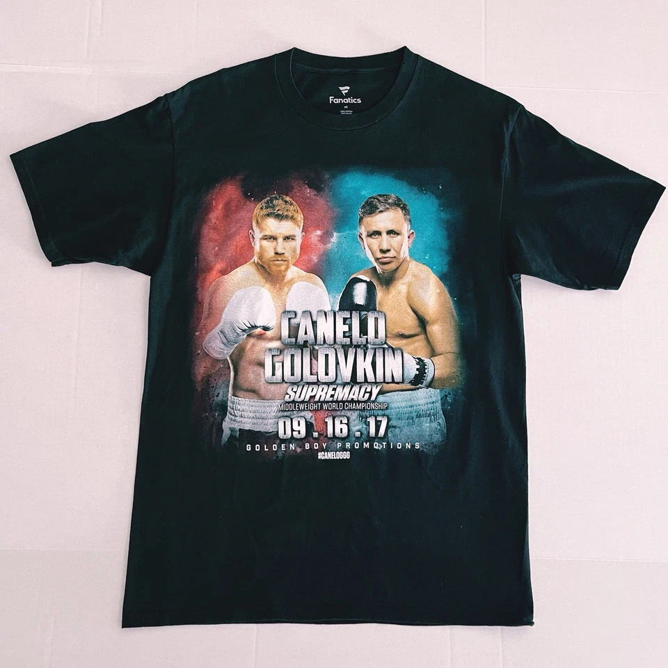 Camiseta CANELO VS GOLOVKIN SUPREMACY 2017 Hombre Talla M - Nueva Foto 2 de 4