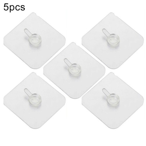 Hook Wall 60 * 60mm Picture Frame Seamless Self-Adhesive Super 2/5/20/50Pcs - Picture 5 of 16