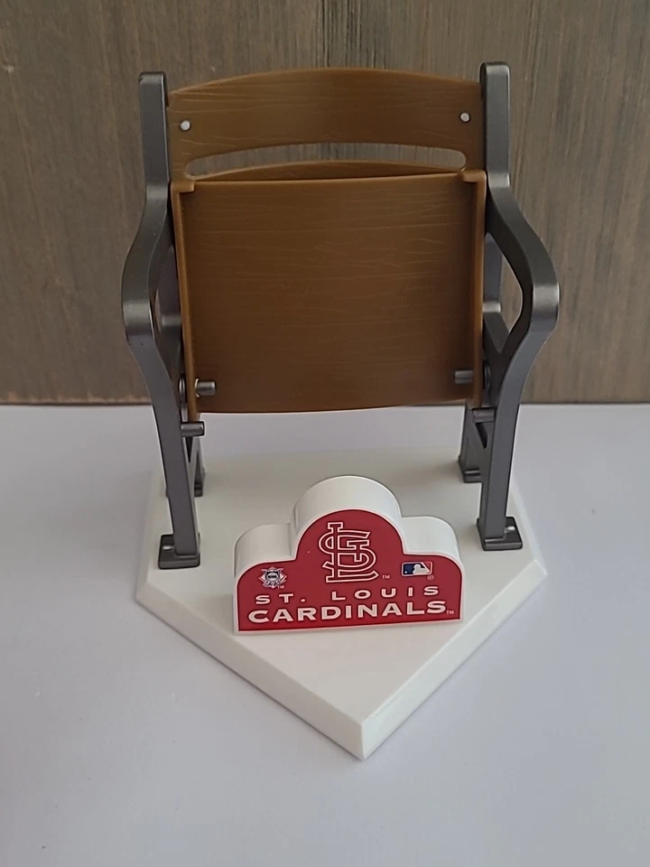 St. Louis Cardinals | Rawlings Collectible Baseball & Stadium Seat Display - Image 4 of 4