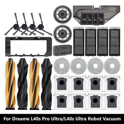 Replacement Part For Dreame L40s Pro Ultra/L40s Ultra Main Side Brush Filter lot
