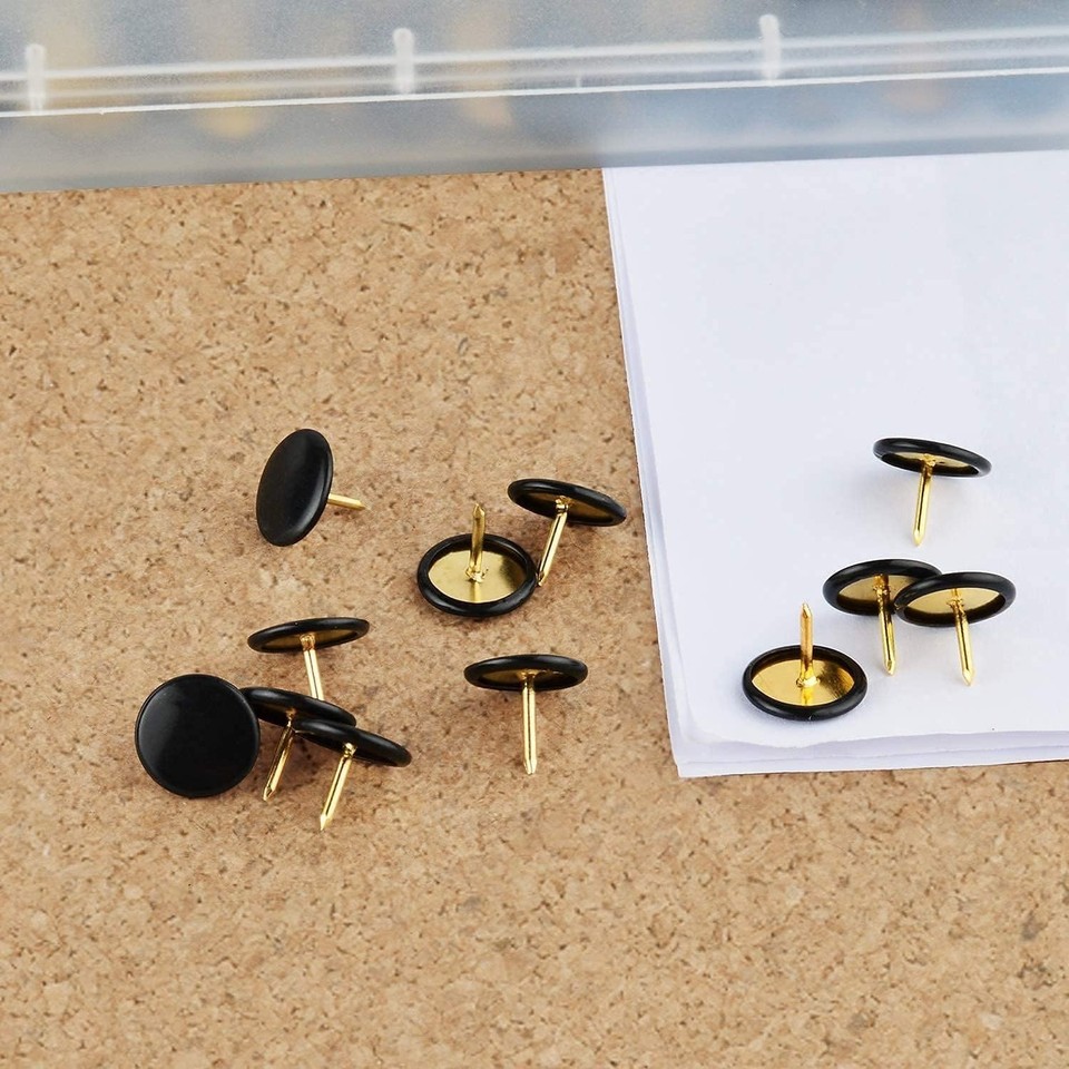 400 PCS Push Pins, Thumb Tacks, Wall Tacks - Flat Push Pins, Thumb | eBay