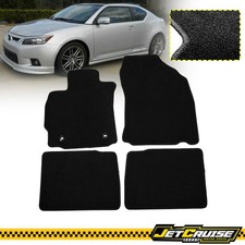 Fits 14-16 Scion Tc Nylon Car Floor Mats Front Rear Black Carpet Liner 4pcs Fits 14-16 Scion Tc Nylon Car Floor Mats Front Rear Black Carpet Liner 4pcs