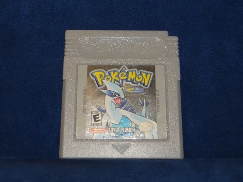 Pokemon SILVER Version (Nintendo GameBoy, 2000) Authentic TESTED, WORKS ~SEE PIC