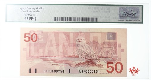 1988-1991 Bank Of Canada 5$ - 100$ Matching Low Serial Number Set - Legacy - - 第 13/16 張圖片