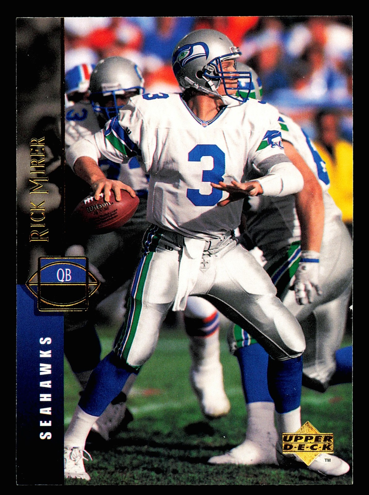 1994 Upper Deck #266 Rick Mirer Electric