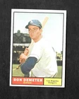 1961 TOPPS #23 DON DEMETER - NM/MT - 4.99 MAX SHIP COST