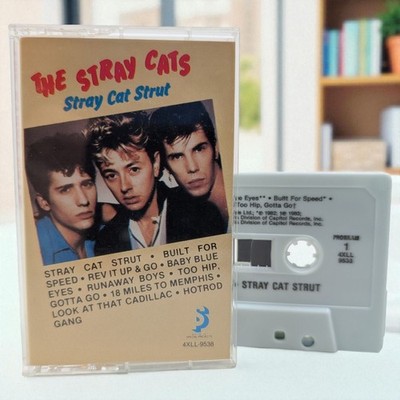 Stray Cats - Stray Cat Strut (Cassette Tape, 1987)