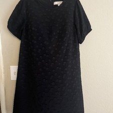 Ann Taylor Loft Black Dress XS EUC