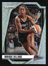 Monique Billings 2024 Panini Prizm WNBA Silver Prizms #120 Phoenix Mercury