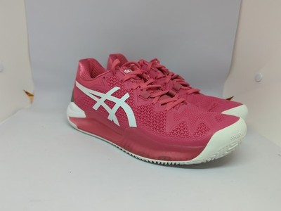 ASICS Gel-Resolution 8 Womens Clay Tennis Shoes Pink Cameo White Sz 7 NWOB
