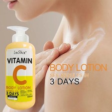 AHA Body Lotion 500ml Hydroxy Acid Brightening Cream Vitamin C E Dark Spots AU
