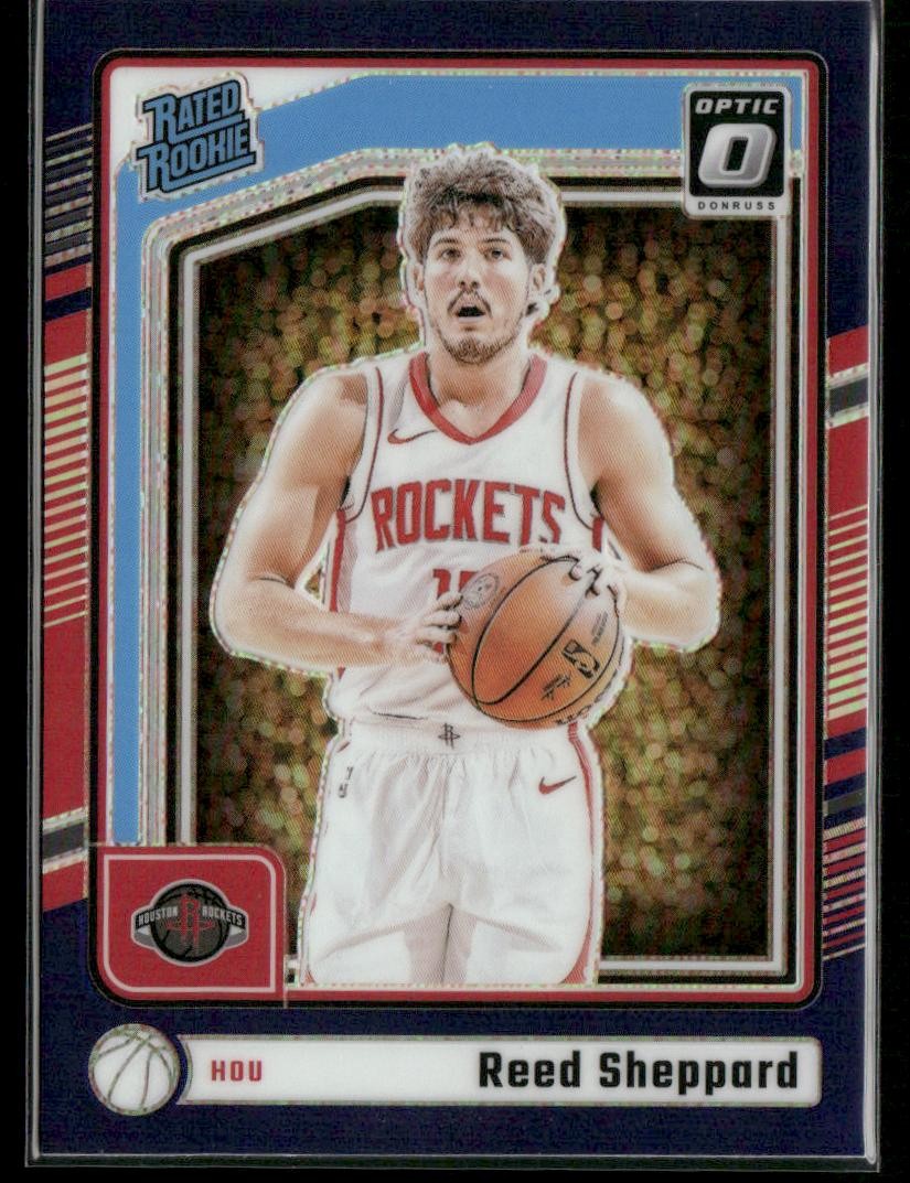 2024-25 Donruss Optic #255 Reed Sheppard Purple
