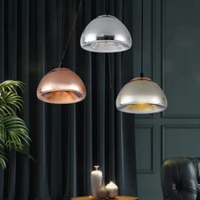 Industrial Glass Pendant Lights Shade Kitchen Island Retro Ceiling Light Bedroom