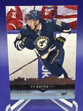 TY RATTIE 2014-15 Upper Deck Young Guns SP ROOKIE #242 - NM/MT - Blues