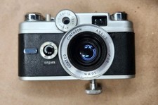 Argus C44 Rangefinder Camera w/ Cintagon 50mm f2.8 Lens   Vintage USA 1956 - Vtg
