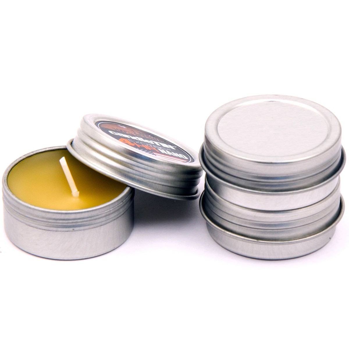 Exotac CandleTIN Nano 1-Wick Emergency Survival Candle 3-Pac