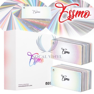 NEW ESSMO Paper Backing Swatches Sticker Deck Book Auto Wrap Vinyl Wrapping