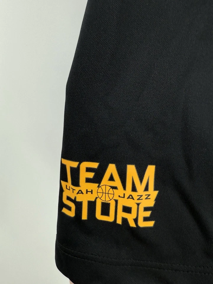 NEW Utah Jazz Nike Polo Shirt Men’s XXL Black City Edition NBA Authentics - Image 4 of 4