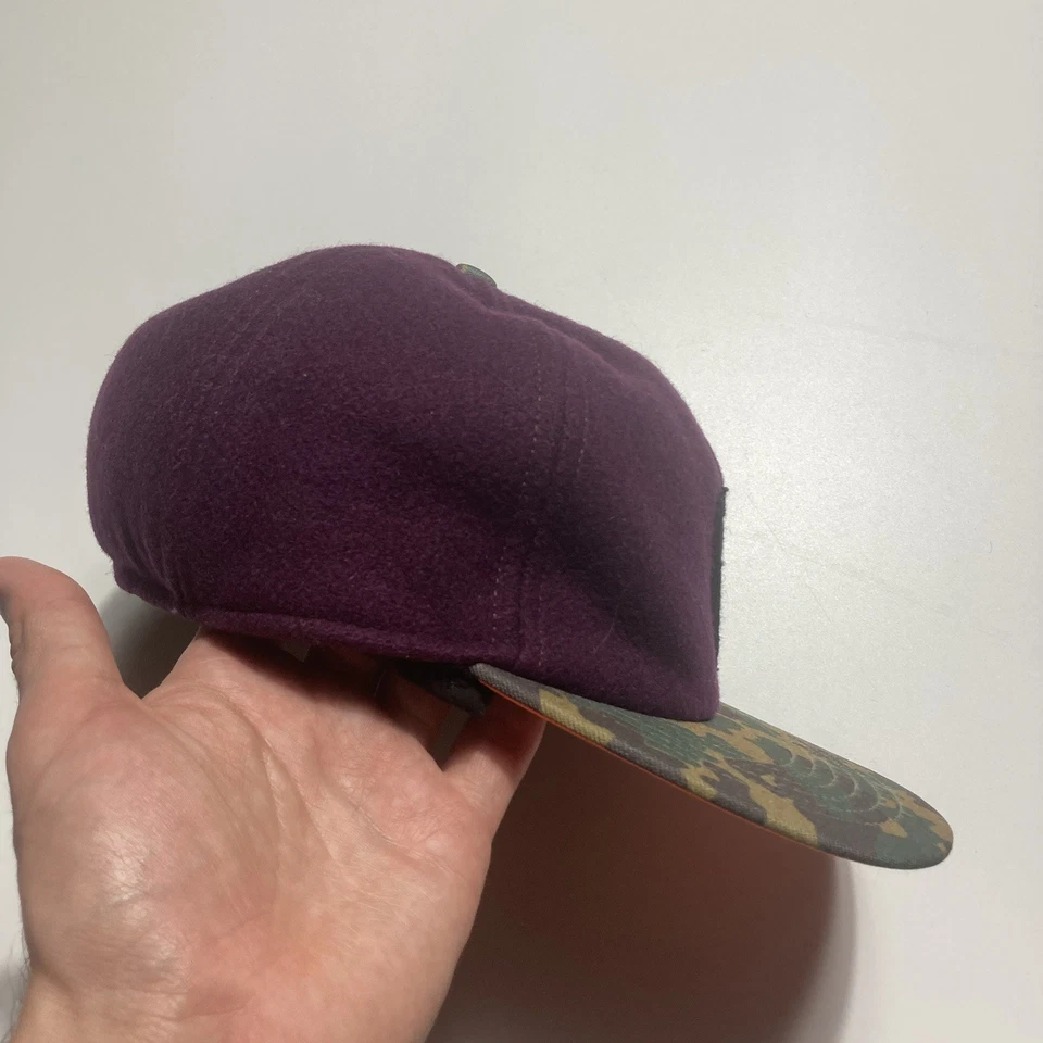 винтажный y2k etnies скейтборды шерсти наушник камуфляж шляпа - Изображение 3 из 4