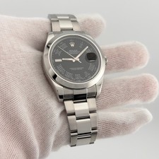 Rolex Datejust II 116300 41mm Black Roman Dial Stainless Steel Box 5