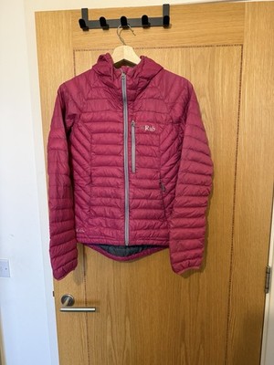 Rab Women s Medium 10 Alpine Lite Jacket Pink 