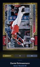 26 Topps Bunt DIGITAL Series 1 Gold Holofoil LEGENDARY 50cc Daniel Schneemann