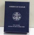 2008-W American Silver Eagle 1 oz .999 $1 Burnished Satin Finish...