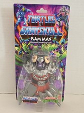 Masters Of The Universe Origins Turtles of Grayskull Ram Man Mutated Battering