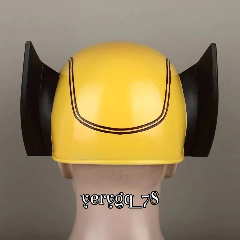 Deadpool & Wolverine Cosplay Wolverine Helmet PVC Half Face Mask Halloween Props - Image 4 of 4