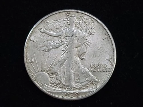 1939-D Walking Liberty Half Dollar — photo from the most recent tracked eBay sale
