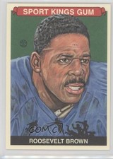 2012 Sportkings Series E Premium Back Rosey Brown Roosevelt Brown #232 HOF 4xt