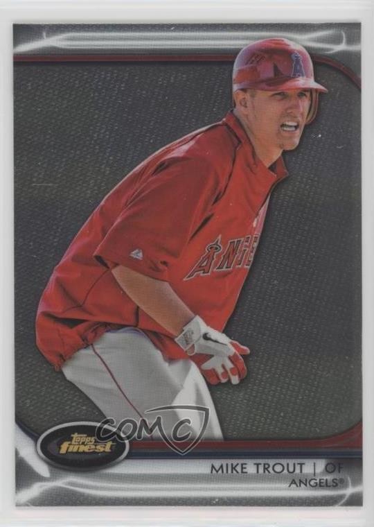 2012 Topps Finest Mike Trout #78 0zt5