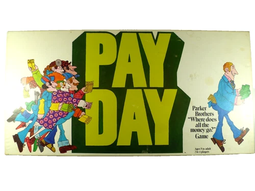VINTAGE Payday Board Game COMPLETE Parker Brothers (1975) Family Kids Children's