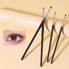 1Pcs Detail Small Eyeshadow Make Up Brush Eyeliner Smudge Brush Horse Hair