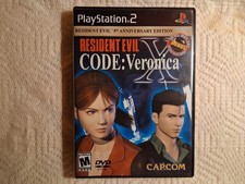 Resident Evil Code Veronica X 5th Anniversary Ed. PS2 2001 Complete w/ DMC Demo