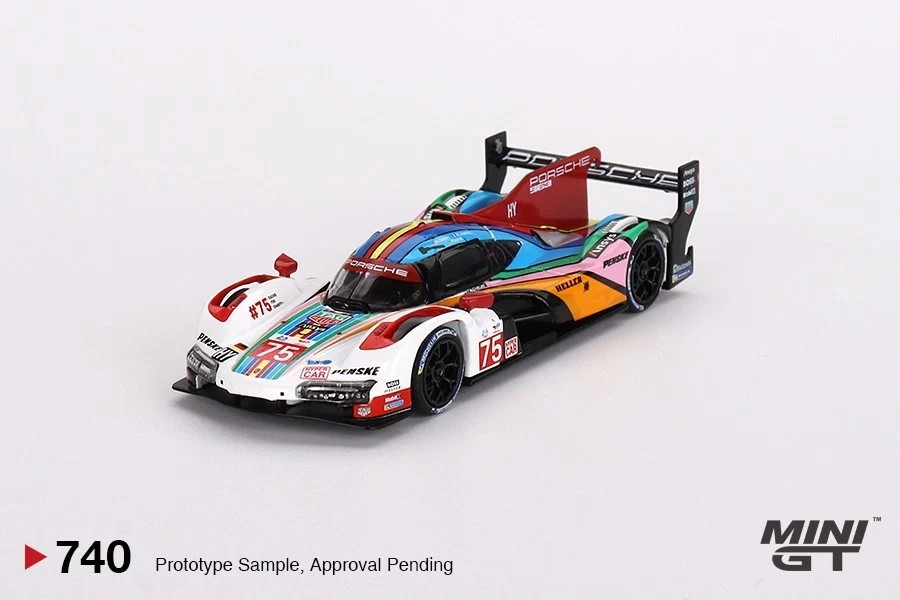Porsche 963 MINI GT 1/64 #75 Penske Motorsport – 24 Ore Le Mans 2023, Modellino Diecast TSM