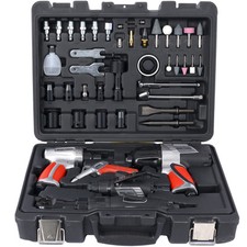 44x Professional Air Tool Accessory Kit Impact Wrench w/ Storage Case for Repair