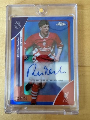 Topps Chrome Robbie Fowler Autograph Card /150