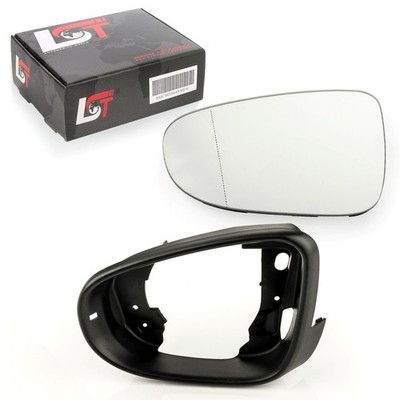 Spiegelglas Blendring Set links heizbar asphärisch elektrisch für VW Golf VI 5K1