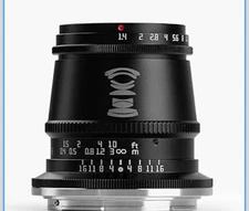 TTArtisan 17mm F1.4 APS-C Manual Focus Wide-Angle Large Aperture Camera Lens