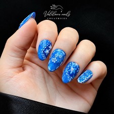 Valilaur’nails Ongles Artisanaux Sur Mesure À Coller Longue Tenu Press On Nails
