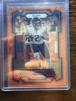 2023 Panini Prizm - D.J. Moore #47 Lazer Prizm