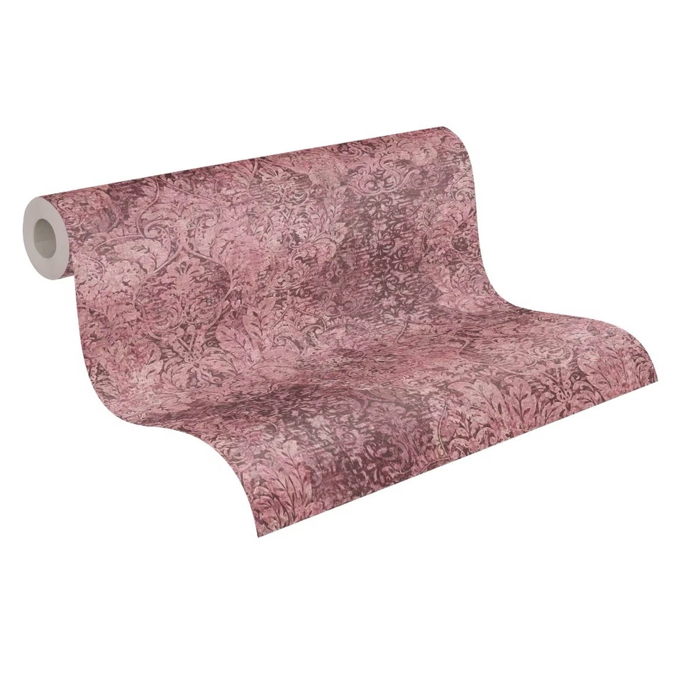 Tapete Vlies Barock Klassisch rosa rot Livingwalls 38093-2 (3,74€/1qm) - Bild 2 von 4