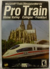 Video Game PC Microsoft Train Simulator Add-On Pro Train NEW SEALED Box see pics