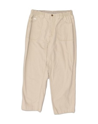 Lee Damen gerade Freizeithose US 16 2XL W32 L27 beige Baumwolle EQ06