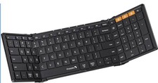 ProtoArc Foldable Bluetooth Keyboard, XK01 Full Size Folding Wireless Keyboard