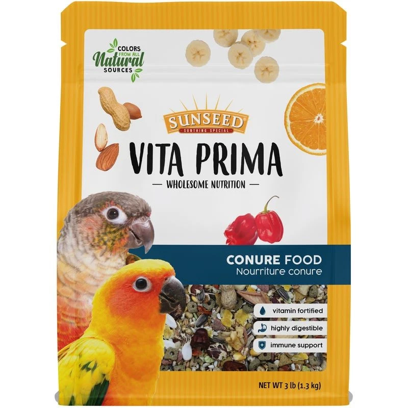 VITAKRAFT SUNSEED Sunseed Vita Prima Conure Food 3 lb.