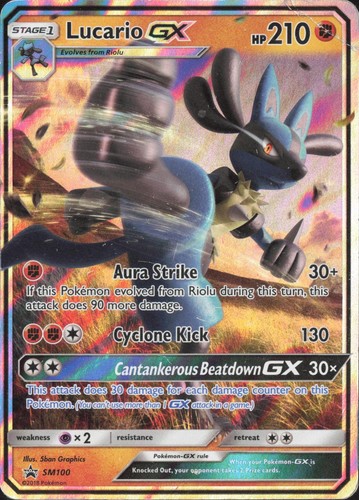 SM Promos #SM100 Lucario GX