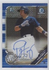 2019 Bowman Chrome Prospects HTA Choice Refractor 45/150 Payton Henry Auto 6ki